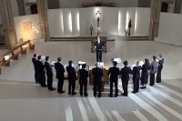 Michel Laplénie dirige le Choeur Dordogne en Sinfonia lundi 27 août, abbaye de Cancelade à 21h