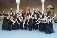 Chœur de solistes Mikrokosmos, chœur des films de Jacques Perrin mercredi 3 août, abbaye de Cadouin dans l'Eté musical en Bergerac