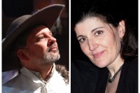 Sandrine Eyglier, soprano et Vincent de Rooster, ténor pour Voix lyriques en accordéon accompagnés par Michel Glasko, accordéon mercredi 10 août, Château Saint-Germain à 21h dans l'Eté musical en Bergerac
