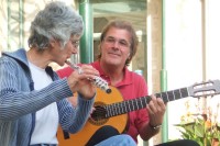 Randonnée pédestre musicale avec le Duo A2, Florence Roblin, flûte et Eric Boursy, guitare mardi 16 août au départ de Saint-Léon-sur-Vézère à 12h30 dans le Festival du Périgord noir
