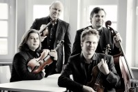 Le Quatuor Szcymanowski mardi 9 août 2011 à 20h45, église de Bussière-Badil dans le festival Musique en Périgord vert/ photo: Marco Borggreve