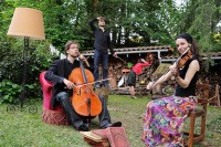 Le Quatuor Voce à la Soirée des Lauréats mardi 16 août, église de Saint-Léon-sur-Vézère à 21h dans le Festival du Périgord noir @Sophie Pawlak