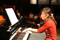 Récital de piano de Wenjiao Wang, lauréate de la Fondation d’entreprise Safran pour la musique dans le Festival du Périgord noir samedi 18 août, église de Saint-Léon-sur-Vézère à 21h