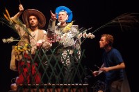 Don Quichotte le vendredi 26 juillet, Place de la Liberté de Sarlat à 21h30 pour le festival des Jeux du Théâtre - Crédit photos : Anamorphose
