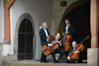 Ensemble Rastrelli Cello Quartet lundi 12 août, abbaye de Cadouin à 21h dans le festival Eté musical en Bergerac